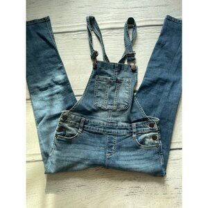 Justice distressed overalls